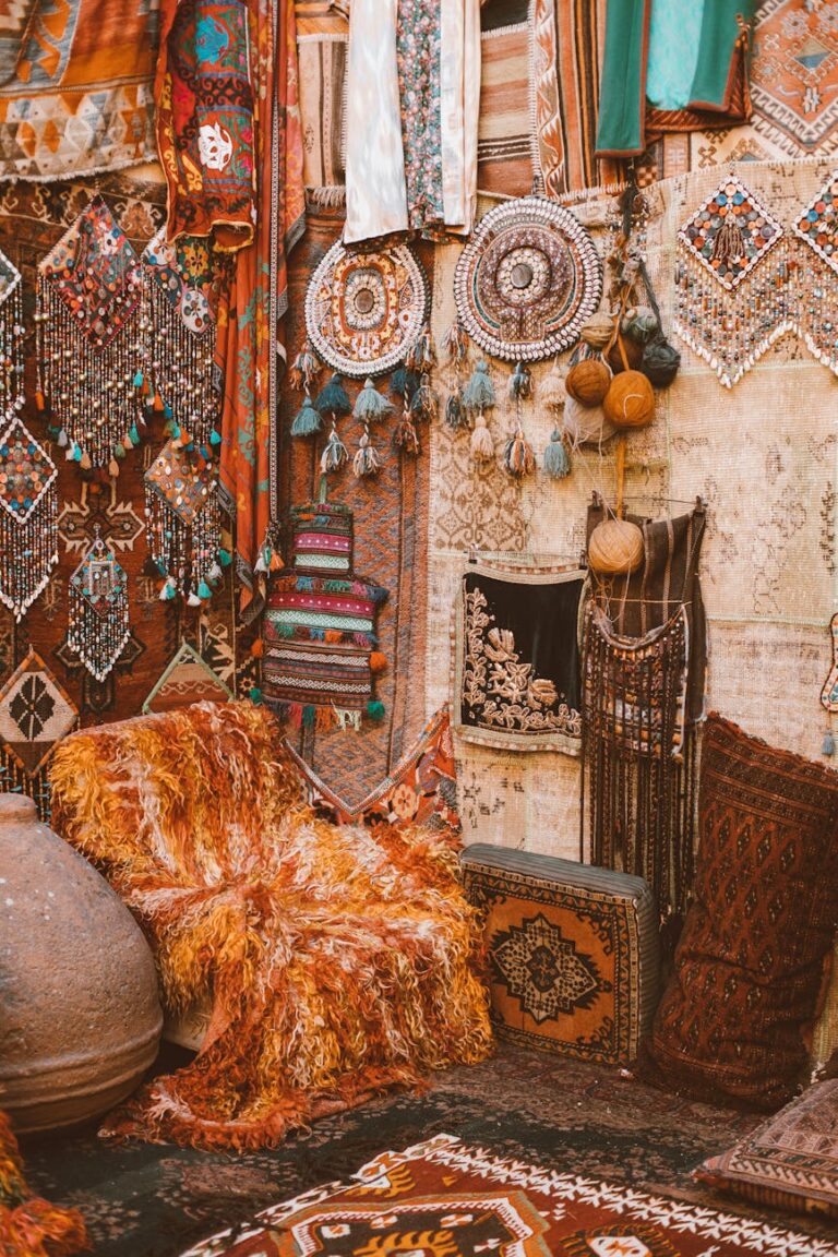 the interior of a historical house